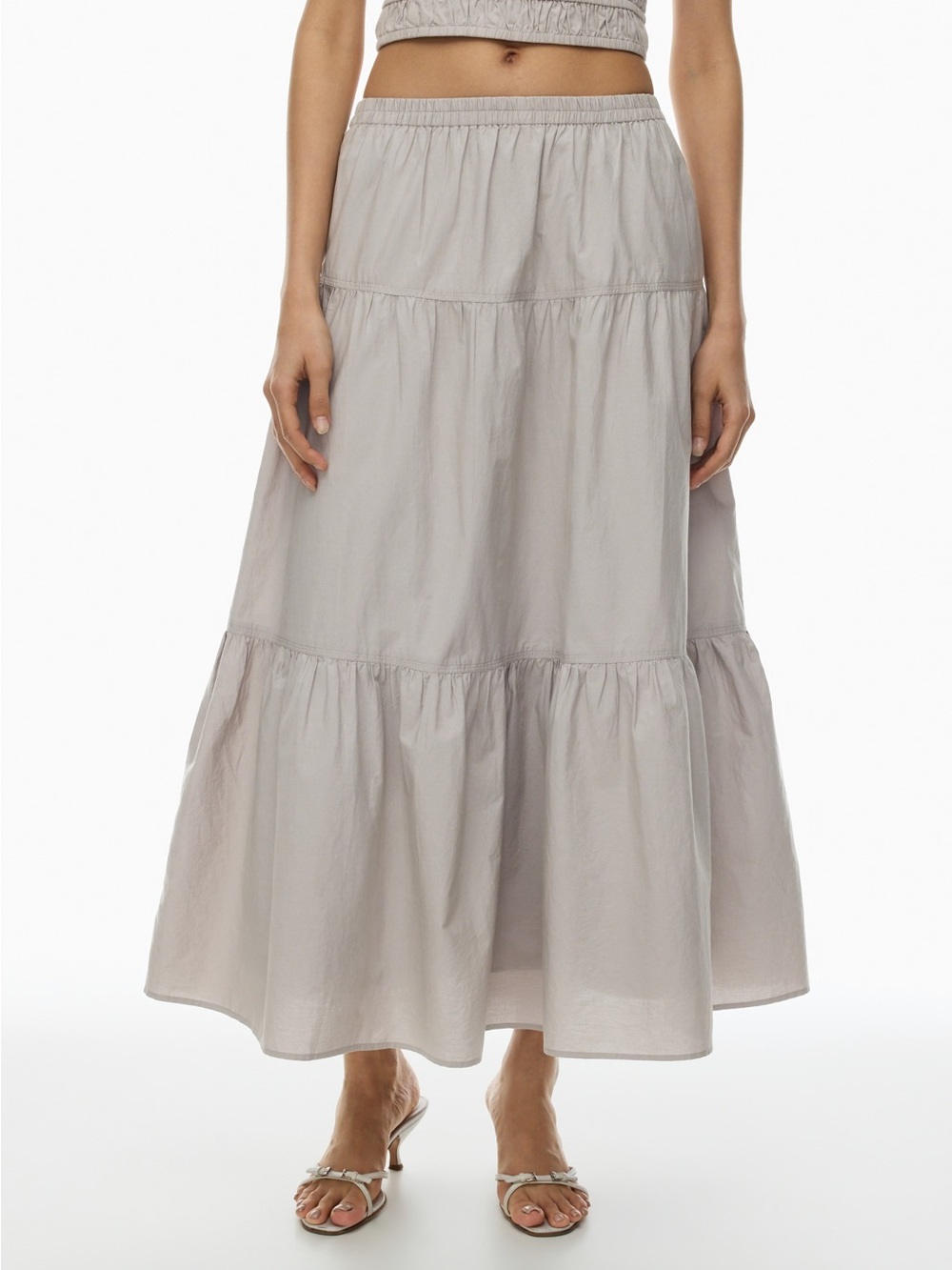 Sunday Best Maritime Poplin Skirt